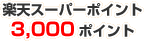 ŷѡݥ 3,000ݥ