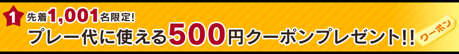 (1)1,001̾ꡪץ졼˻Ȥ500ߥݥץ쥼ȡ