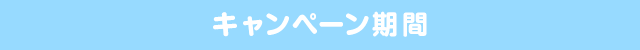 キャンペーン期間