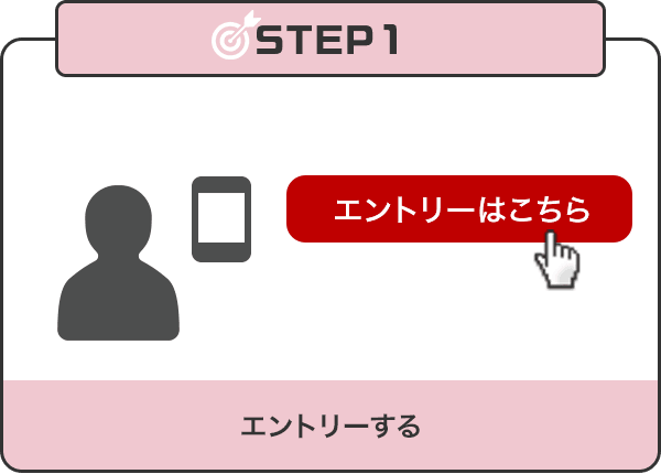 STEP1 エントリーする