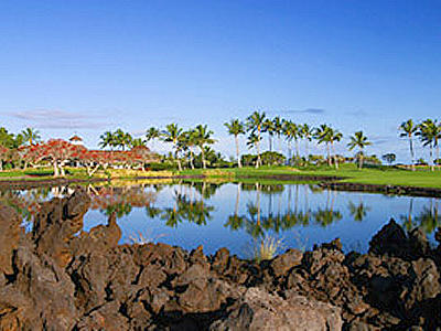 ワイコロアビーチゴルフ　キングコース（ハワイ島）